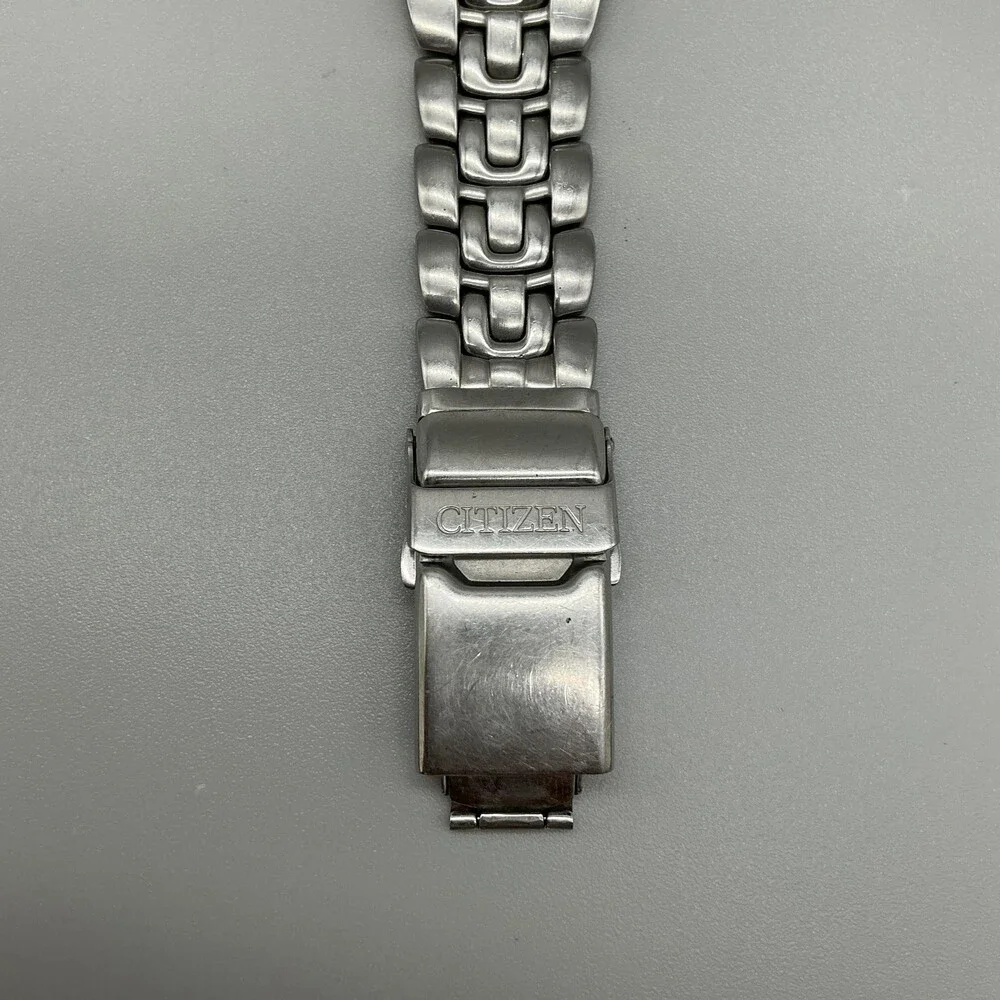 Citizen Eco Drive 0850 Chronograph Alarm 200M Mens Watch 40mm Non Running